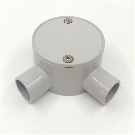 metal conduit plastic round junction box|screwfix conduit box.